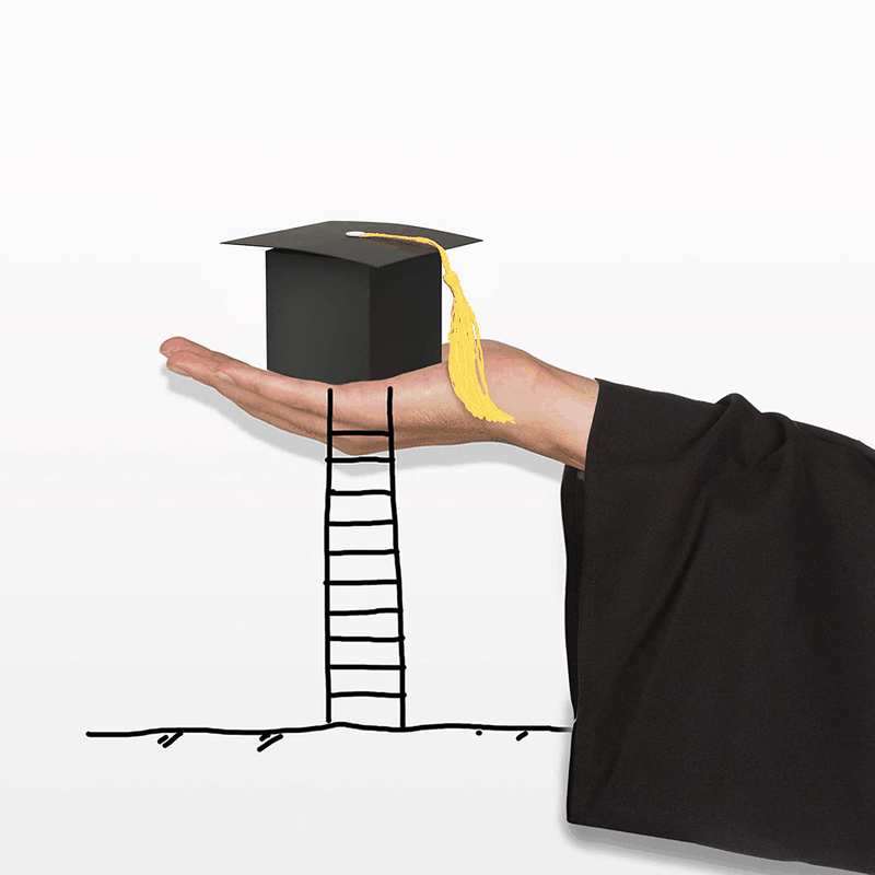 30Pcs Graduation Cap Shaped Gift Box - 6CM Black Doctoral Sweet Boxes with Yellow Tassel for Celebration Ceremony Party image number 0