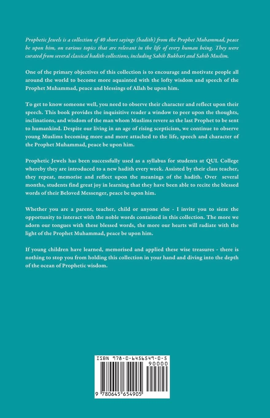 Prophetic Jewels: a Collection of 40 Sayings of the Prophet Muhammad image number 1