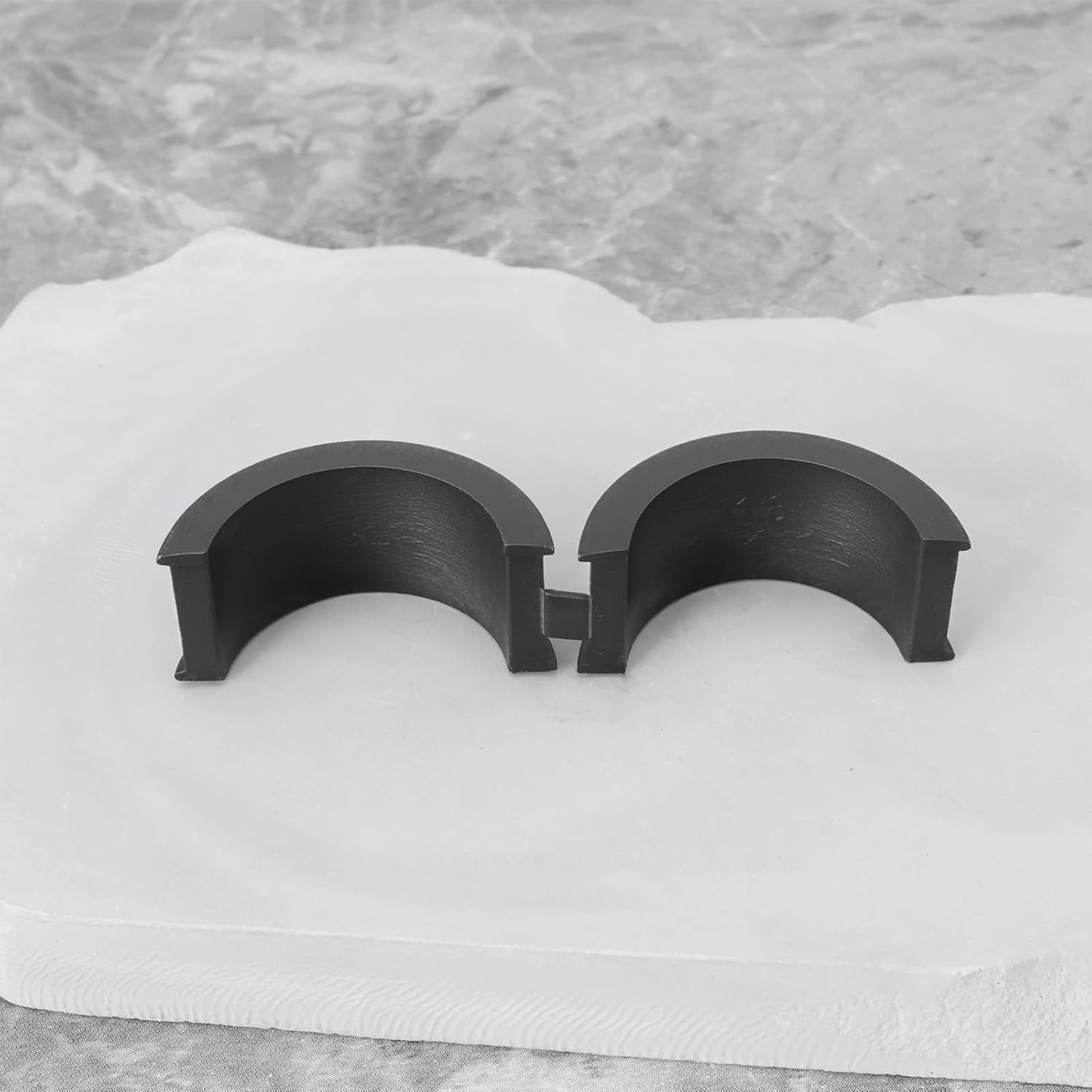 5 Pair Bicycle Handlebar Mount Spacer Conversion Extender Spacer Conversion 31.8Mm to 25.4Mm Compatible with GUB Holder image number 1