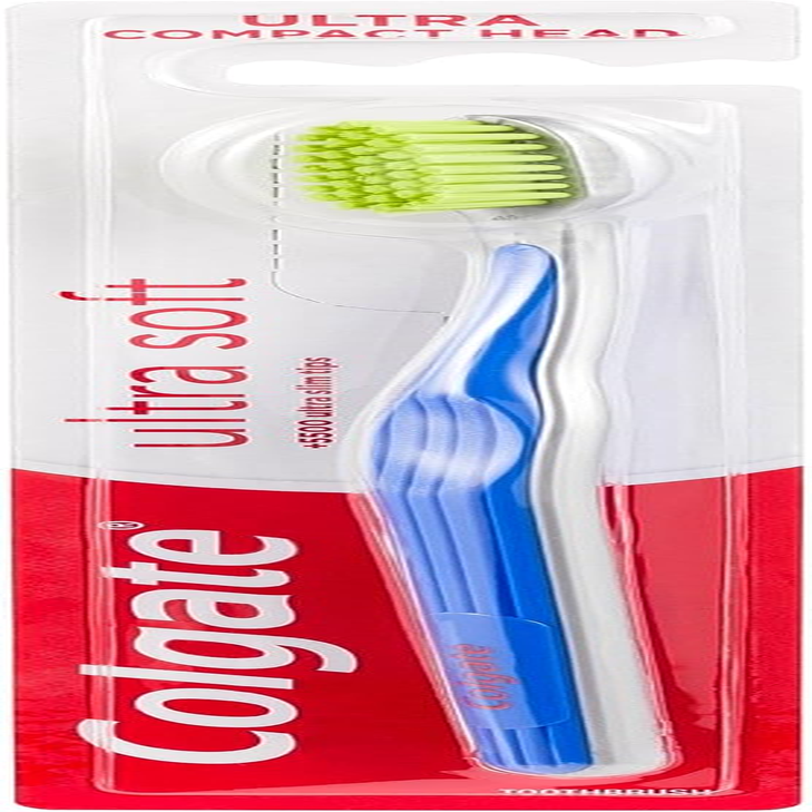 Colgate Ultra Soft Manual Toothbrush, 1 Pack, Slim Tip Bristles and Compact Head image number 5