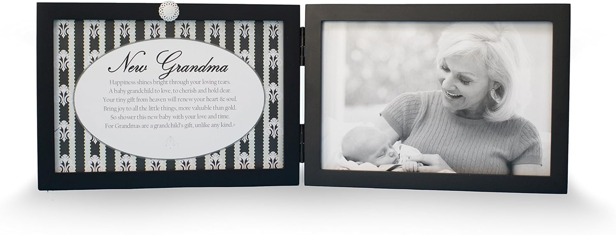 Little Grandbaby Ultrasound Picture Frame/Sonogram Frame, Pregnancy Announcement for Grandparents/New Baby Announcement/Baby Shower Keepsake