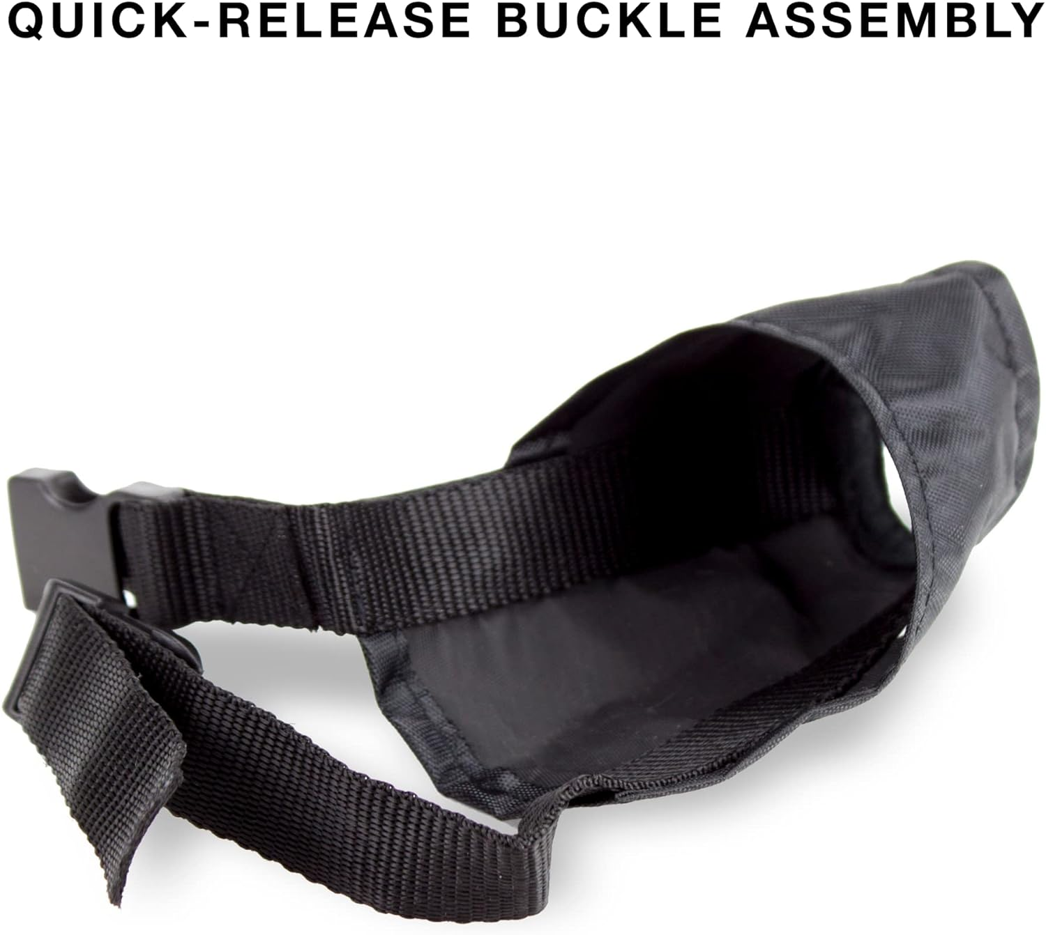 Weebo Pets Breathable Nylon Cloth Safety Muzzle (XS)