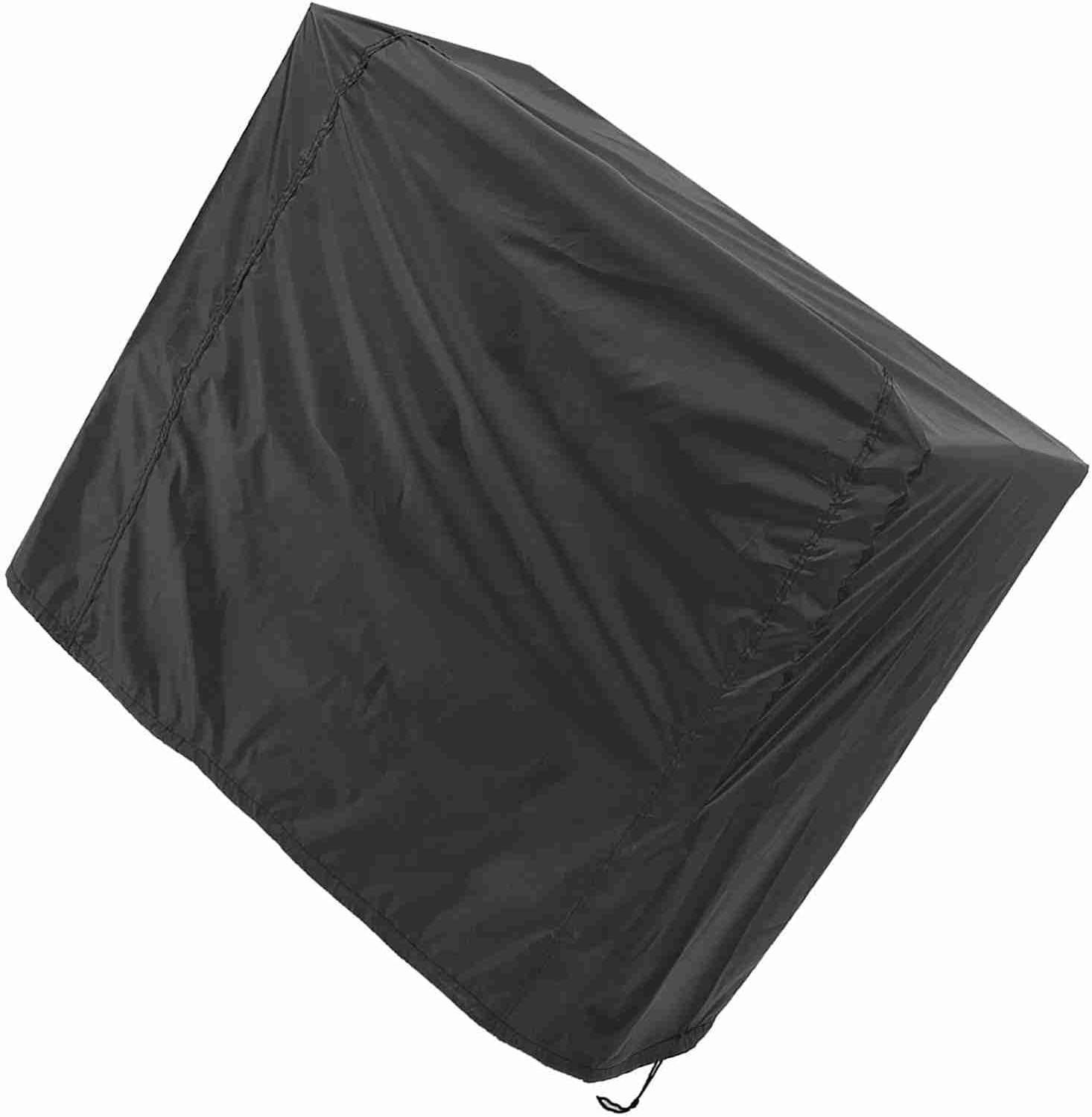 TUWEI Waterproof Barbecue Cover, Black, for BBQ Burner, Outdoor (100X66X100Cm) image number 4