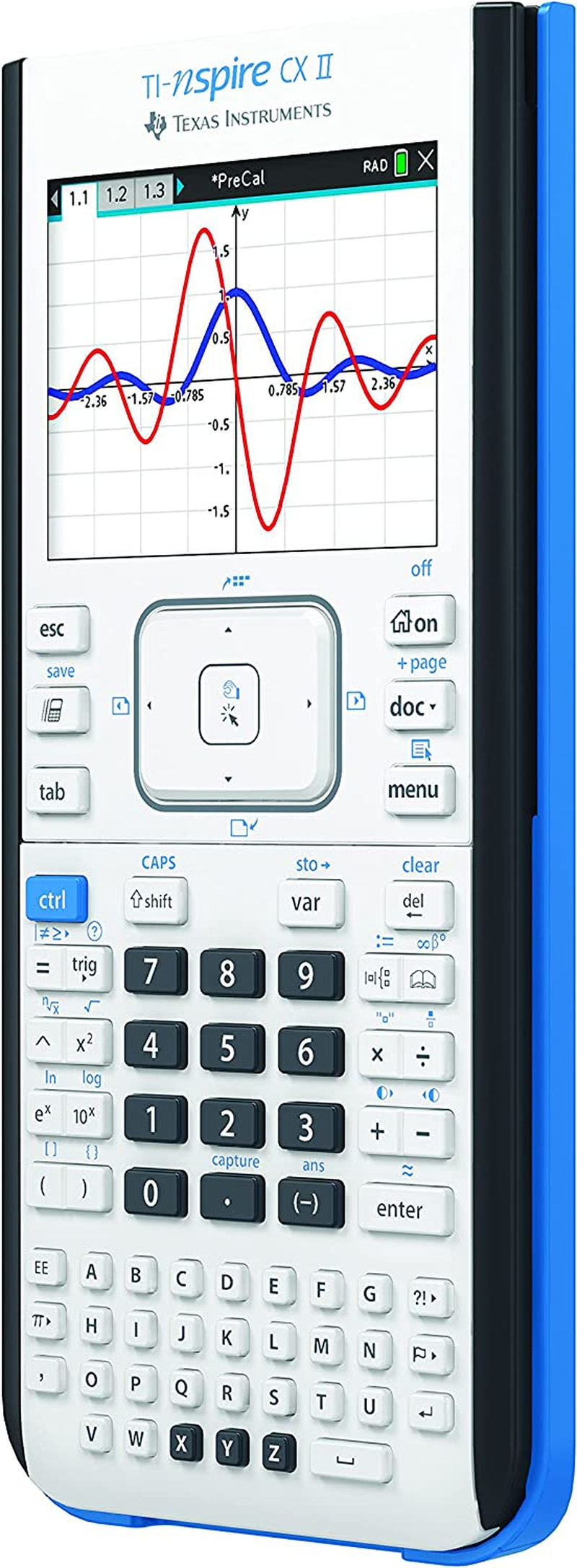 TI Graphing Calculator Nspire CXII Non CAS (Ti-Nspire CX II) image number 1