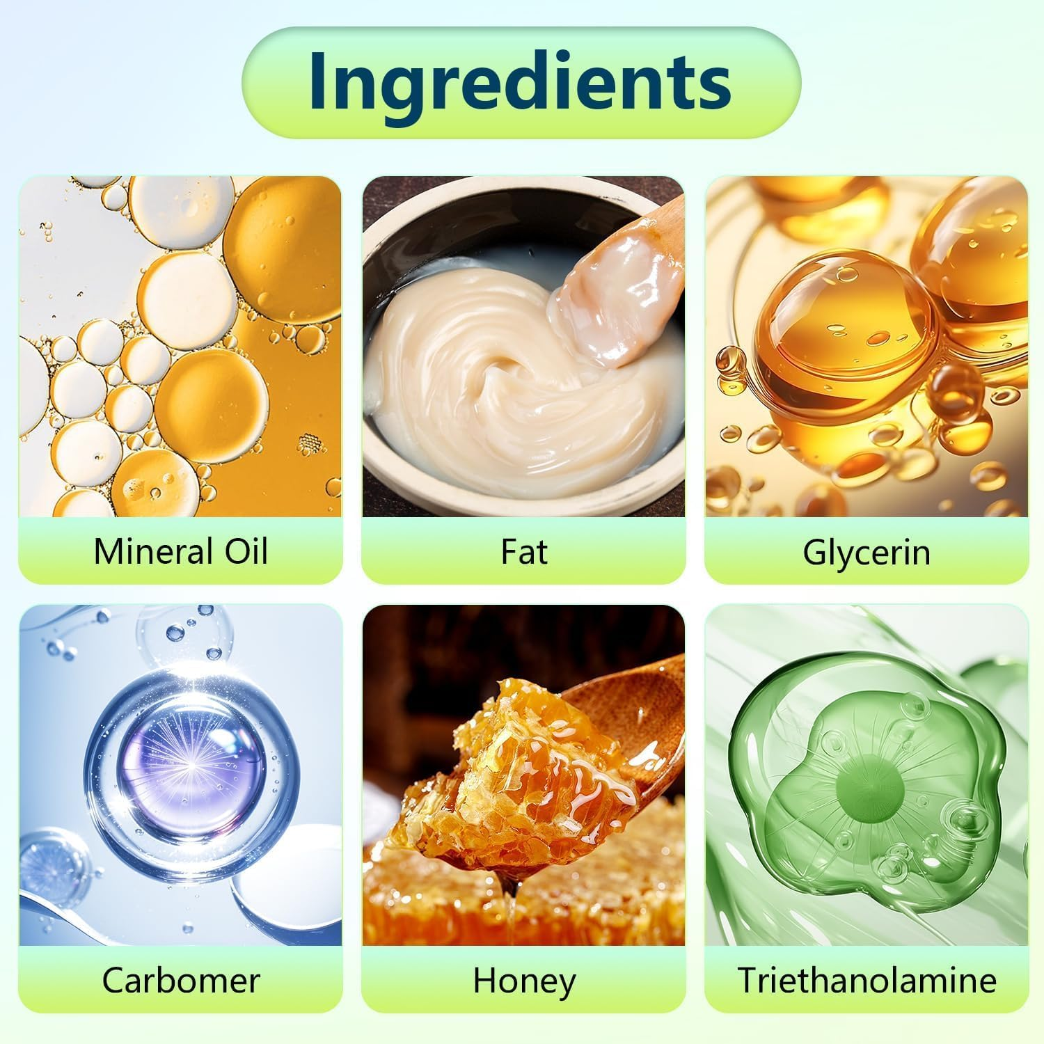 2Pcs Tallow Honey Balm Beef Tallow for Skin - Handmade All-Natural Moisturizer with Grass-Fed Beef Tallow & Raw Wild Honey for Smooth,Hydrated Skin image number 4