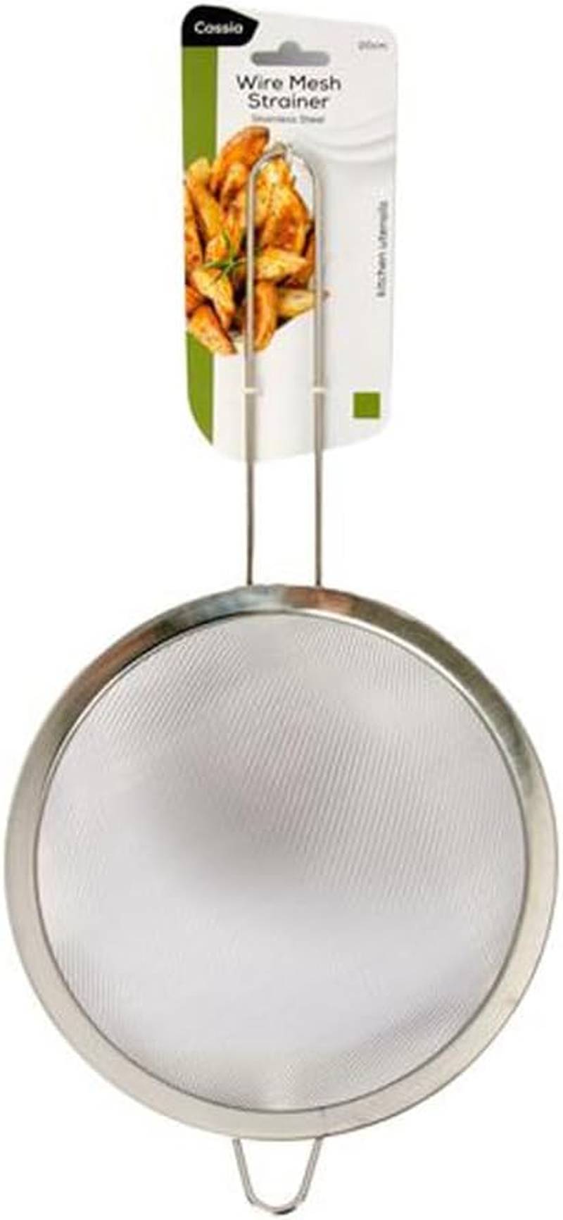 Cassia Delux Stainless Steel Stainer, 40 X 20 Cm Size image number 2