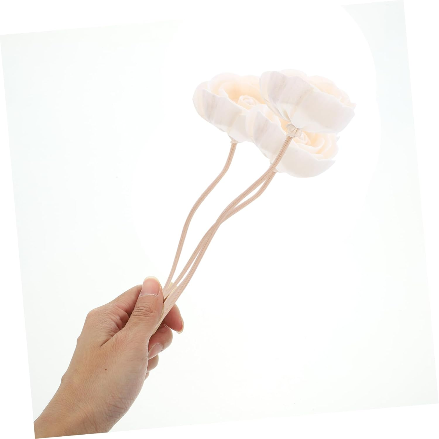 DOITOOL 50 Pcs Fragrance Diffuser Aroma Diffuser Scent Flower Rattan Oil Aroma Sticks Rose Flower Rattan Sticks Reed Stick Reeds Aroma image number 6