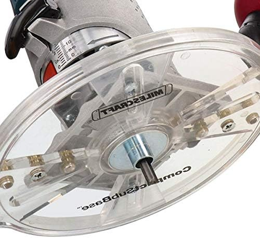 Milescraft Imperial Metal Bushing Set for Plunge Routers image number 4