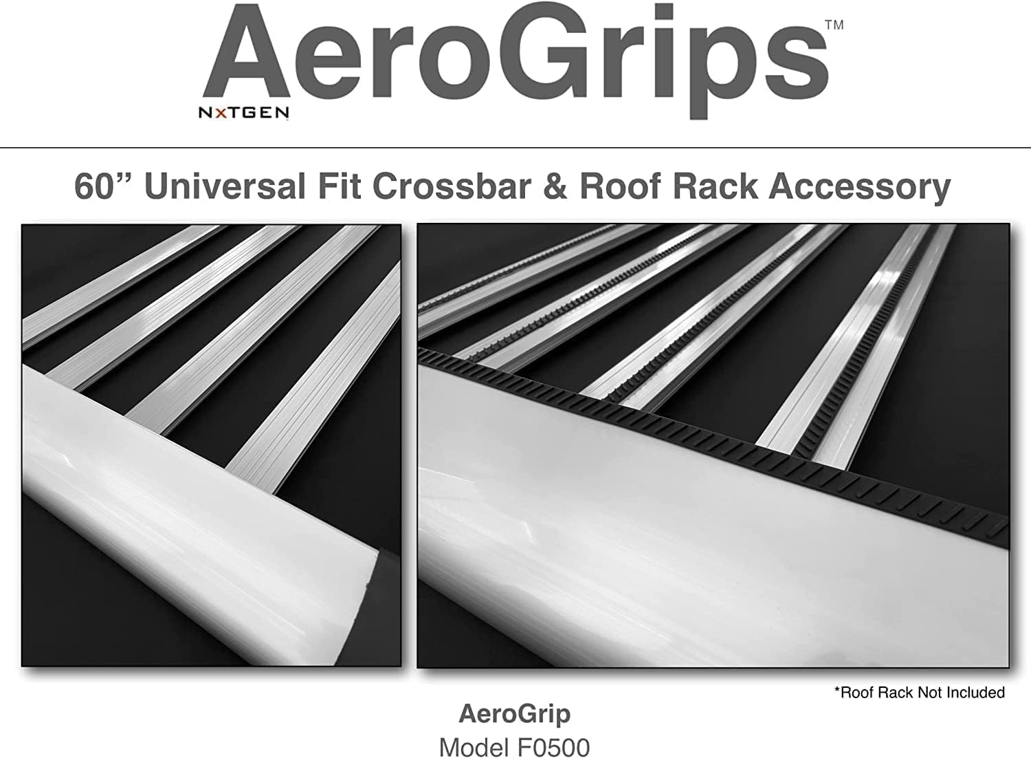 Stop Crossbar Whistle | Add Premium Functionality | Universal Fit Crossbar and Roof Rack Accessory - NXTGEN Aerogrips (1 Pack) image number 6