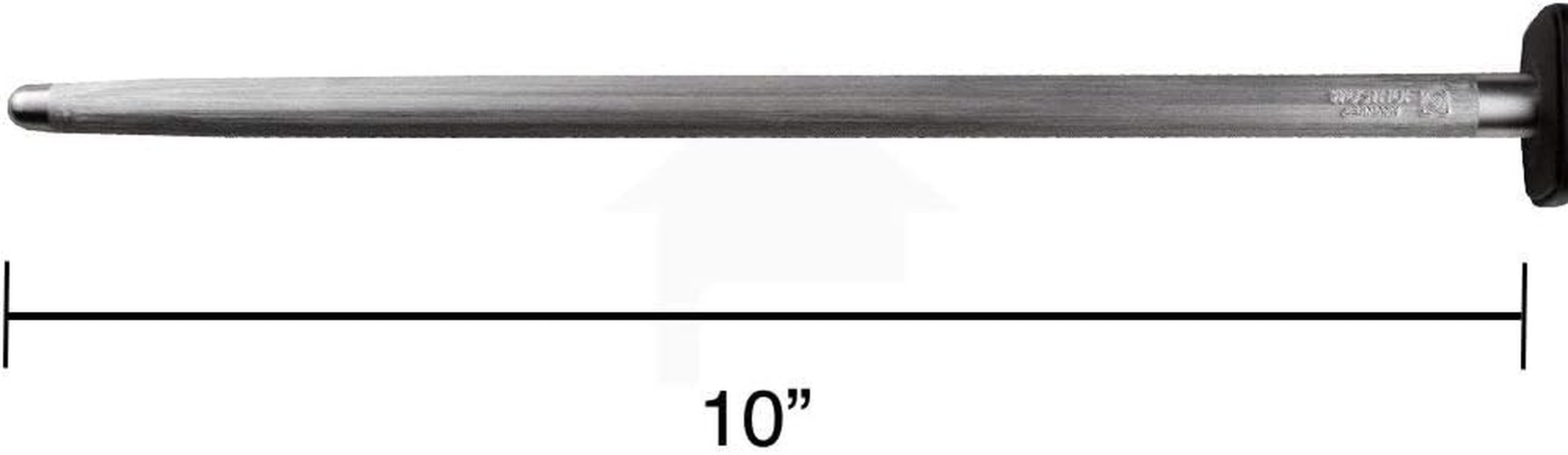 W&Uuml;STHOF 10" Sharpening Steel,Black image number 2