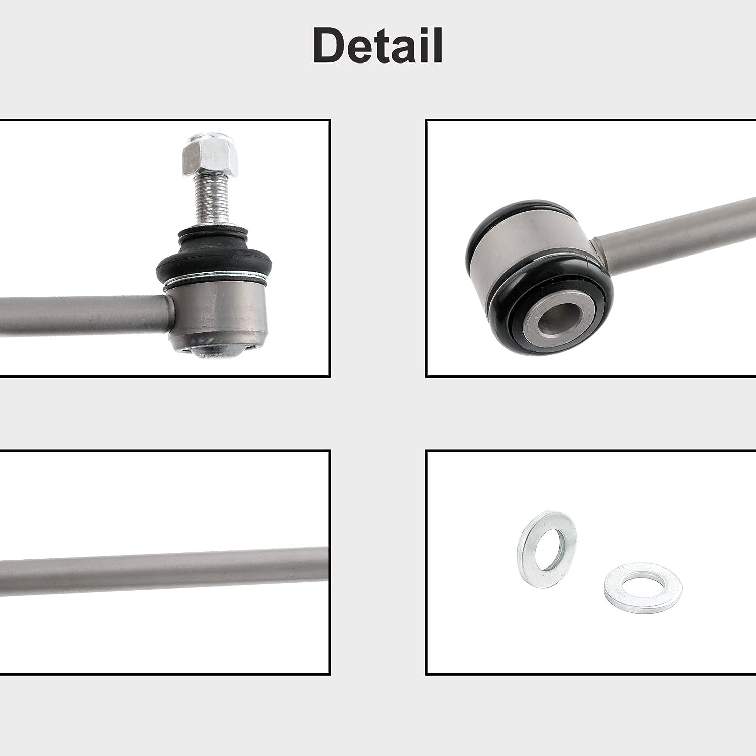 Jk Jl Front Stabilizer Bar Link Kits for Jeep Wrangler 2007-2020 (1-2.5" Lift)