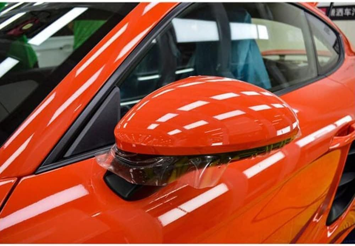 Clear Protective Vinyl Wrap Guard Film, Clear Gloss Paint Protection Bulk Film, Transparent Self Adhesive Film Wrap Roll without Bubble for Moto, Car DIY Interior (30Cm X 300Cm) image number 2