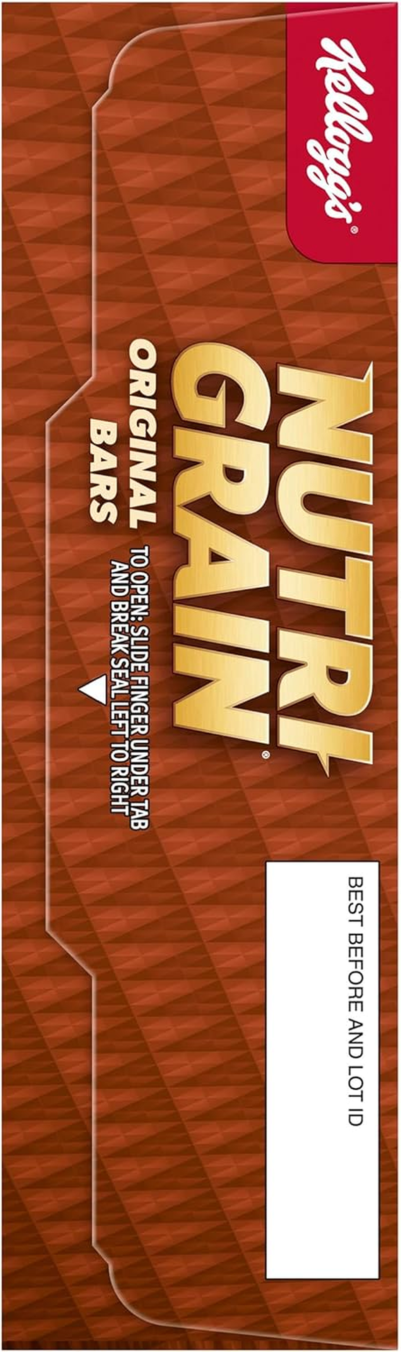 Kellogg'S Nutri-Grain Original Cereal Snack Bars, 5 X 22G image number 1