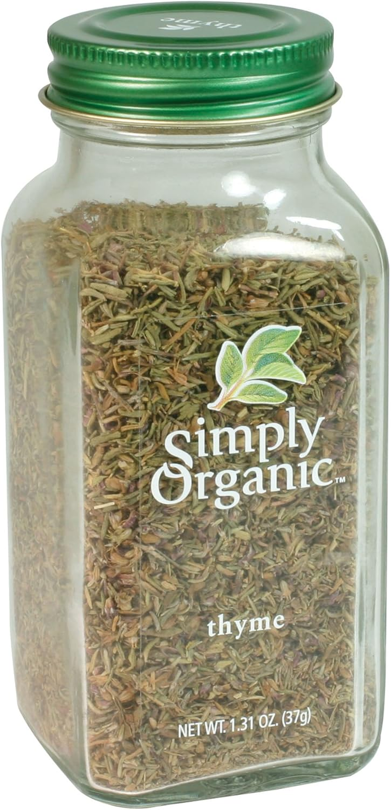 Simply Organic Simply Organic Thyme Leaf Large Glass 22G, 22 G image number 1