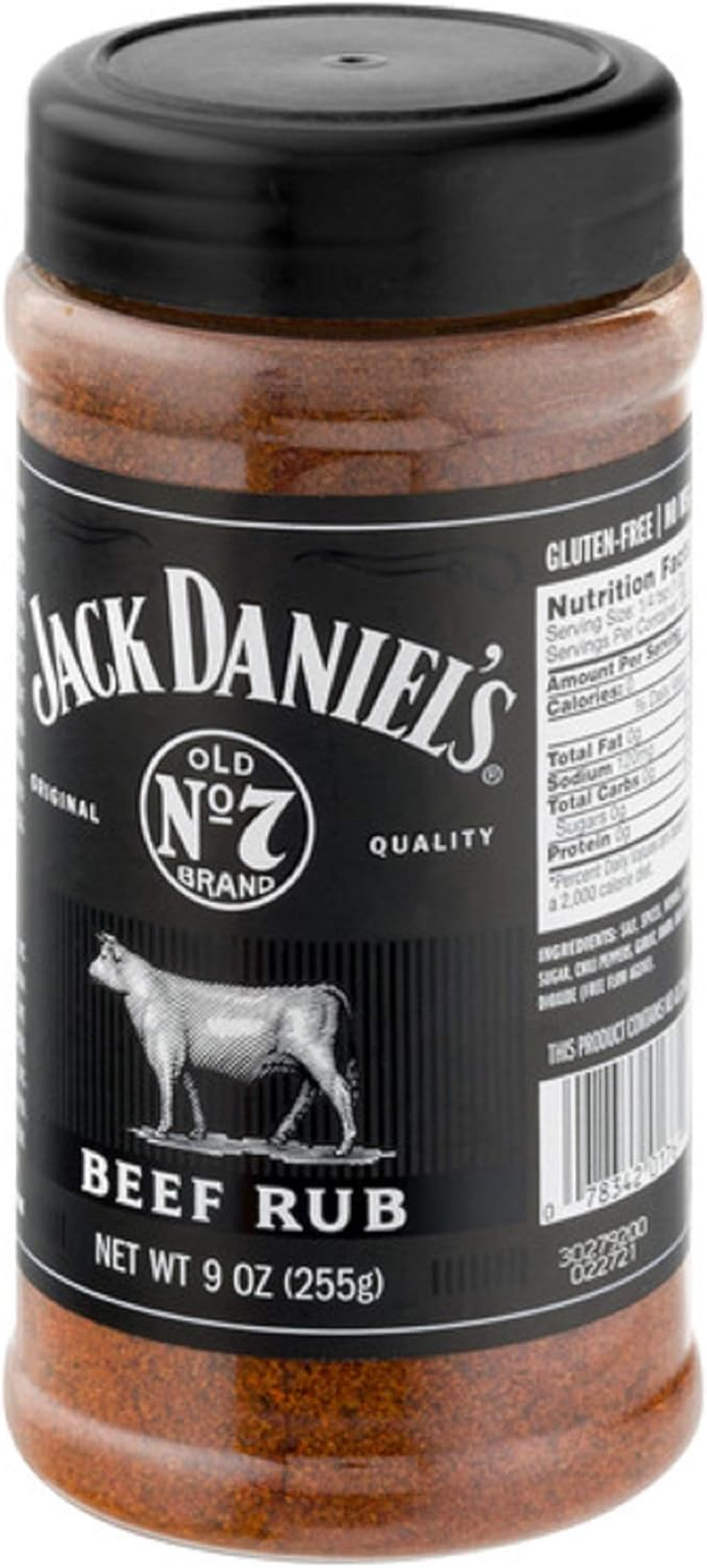 Jack Daniel'S 01761 Beef Original Quality Rub, 9 Oz image number 2