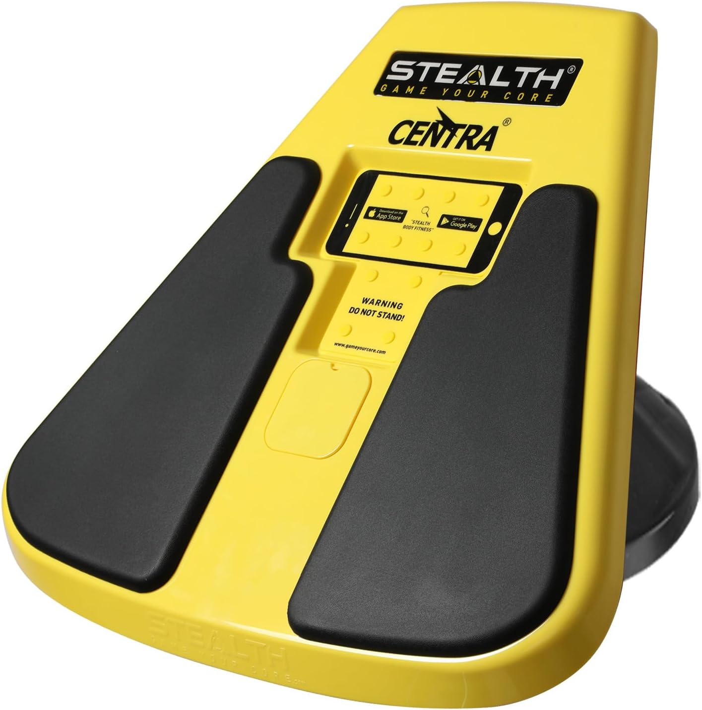 Centra X Stealth Balance Board ,Elbow Support Balance Trainer with 360&deg; Rotation for Stability Training,Abs Balance Machine for Free Ios/Android App,4 Free Mobile Games Included, Active Abs and Core Workouts image number 2