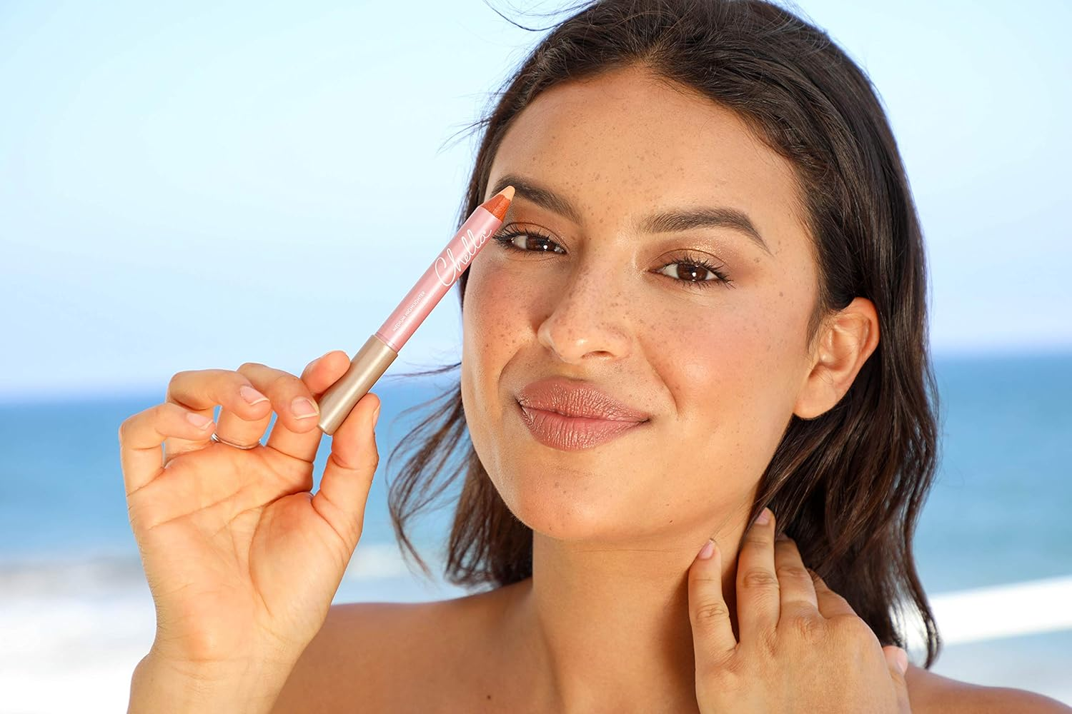 Chella Highlighter Pencil, Medium - Vegan, Cruelty Free, Paraben Free, Gluten Free - Use as a Highlighter, Concealer and under Eye Liner image number 5