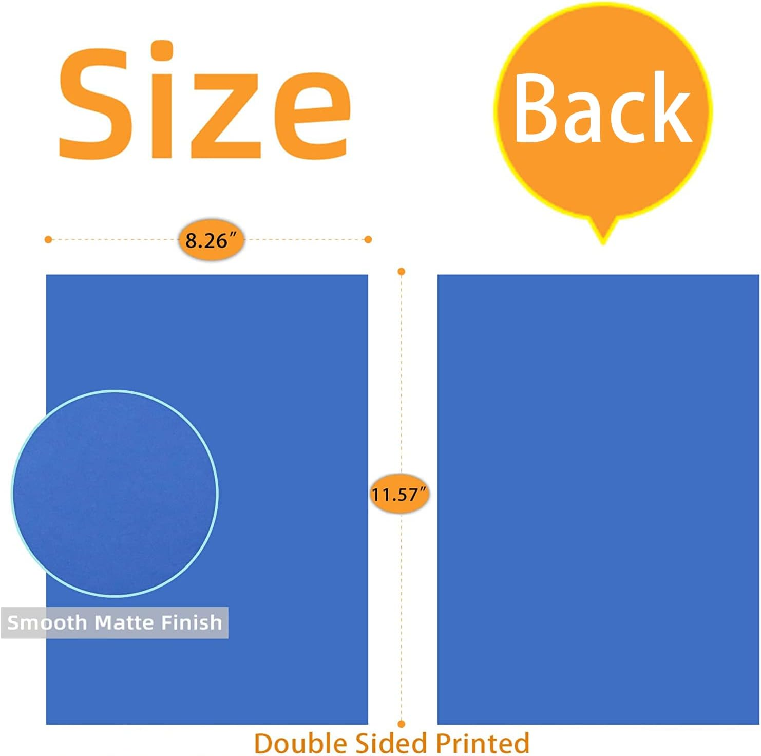 60 Sheets Color Cardstock, 28 Assorted Colors 250Gsm A4 Size, Double Sided Printed Cardstock Paper, Premium Thick Card Stock for Card Making, Craft, Scrapbooking, Party Decors, Kids School Supplies&hellip; - Double Color image number 6