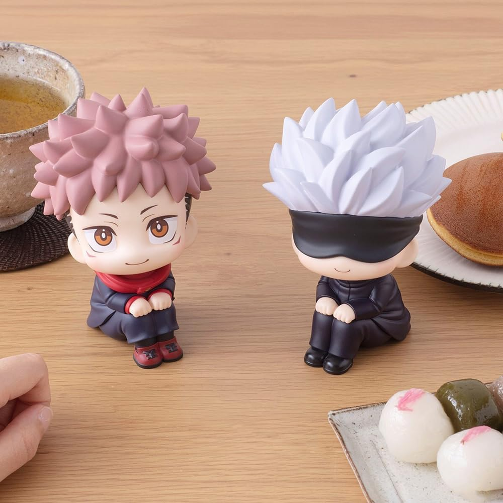 Handheld Jujutsu Kaisen Q Version Ltadori Yuji, Satoru Gojo Anime Peripheral Twisted Egg Car Doll Decoration (Q Version Itadori Yuji), JJ20231027