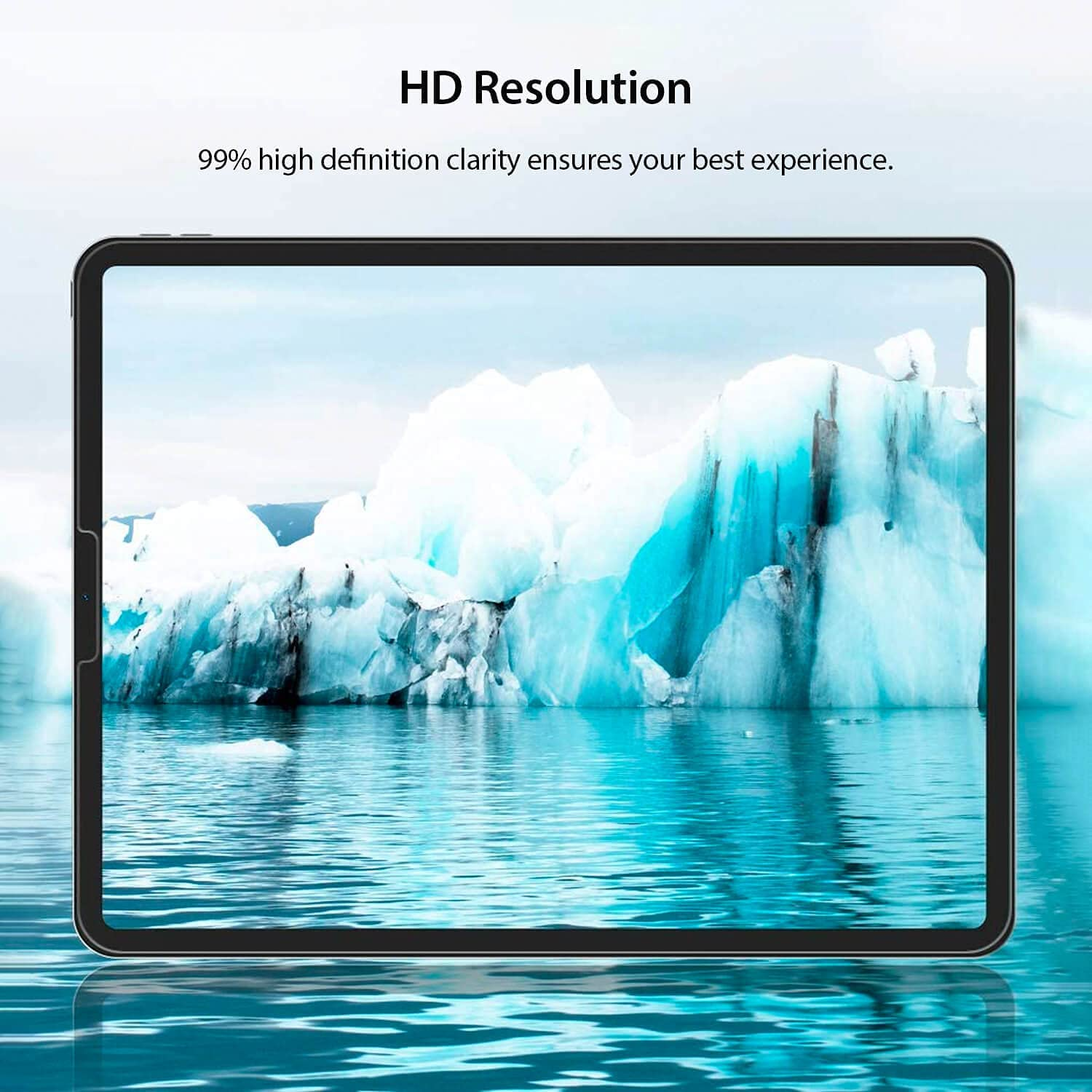 ZUSLAB Screen Protector for Ipad Mini 7 (2024) / Ipad Mini 6 (2021) 7Th & 6Th Generation Tempered Glass Screen Protector Film High Definition & Apple Pencil Compatible (8.3")