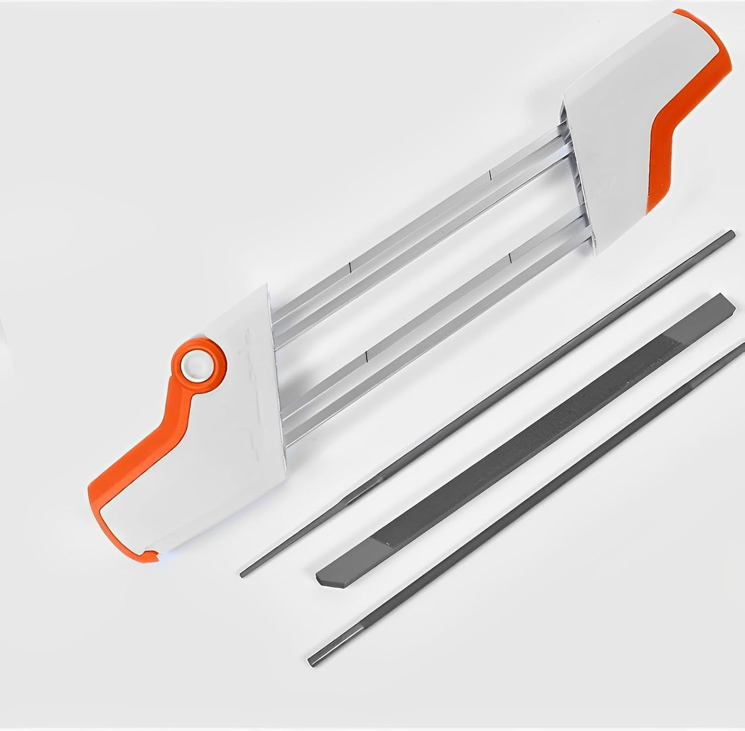 Chainsaw Sharpener 2 in 1 Design, Easy File Chain Saw Sharpener Tool for 0.325'' Pitch - 3/16" (4.8Mm) File Diameter Sharpening Tool image number 3