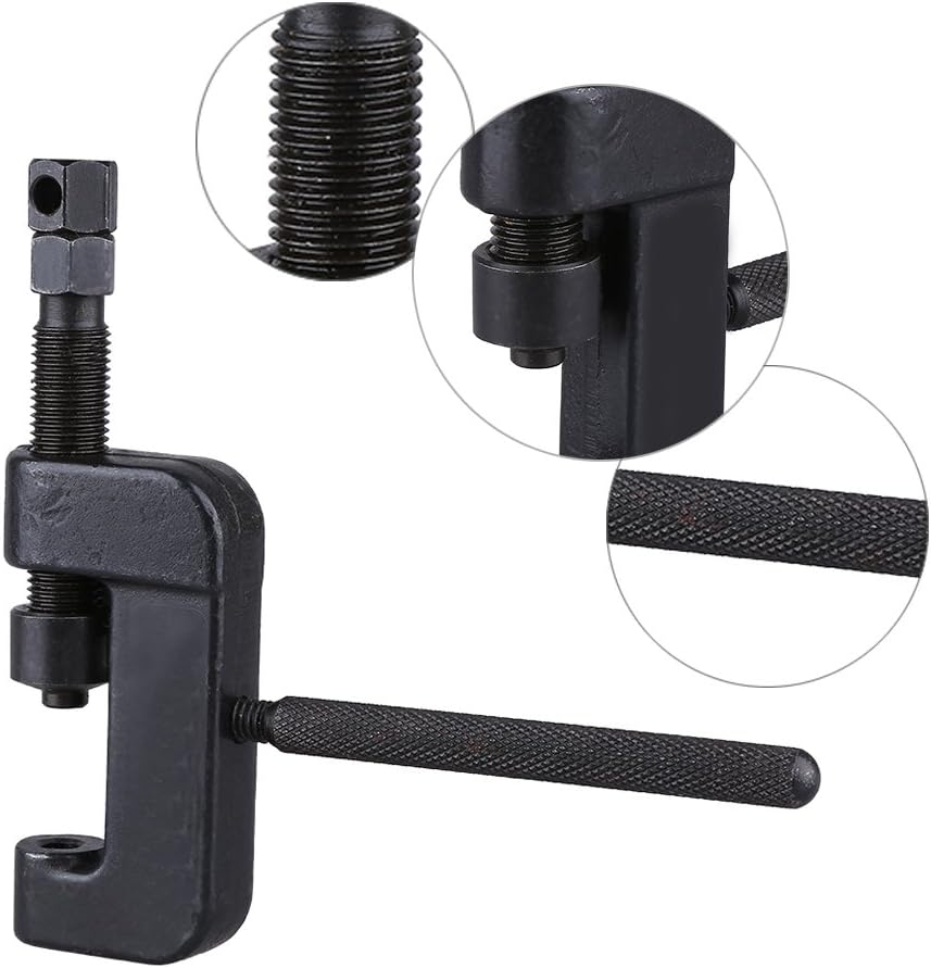 Riveting Cutter, Heavy Duty Chain Detacher Breaker Cutter Chainbreaker Rivet Cutter Tool, Drive Chain Breaker Rivet Cutter for Motorcycle Bike image number 1