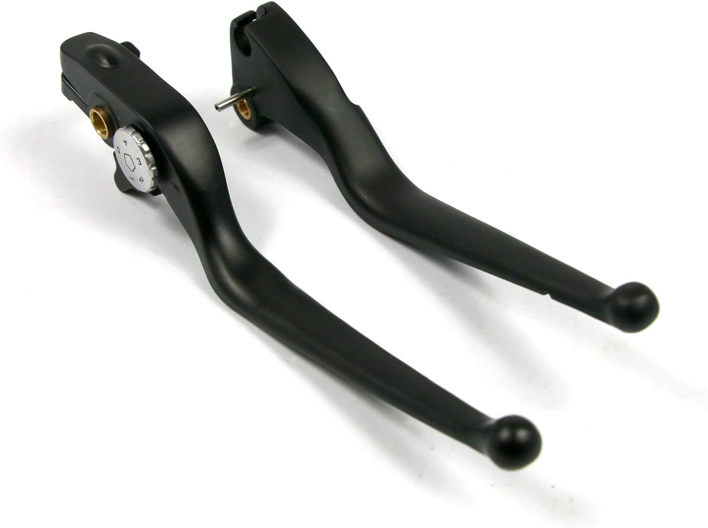 COPART Aluminum Brake Clutch Levers Set for Victory Highball/Kingpin Boardwalk All Options Victory Vegas 8 Ball/Vegas Low - Black image number 3