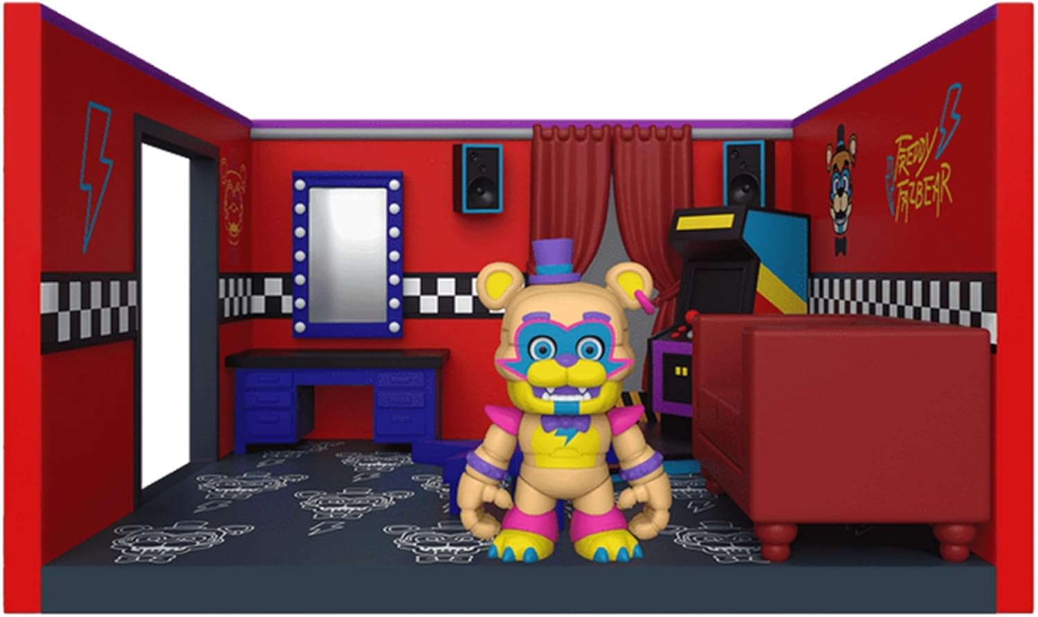 FUNKO FIVE NIGHTS at FREDDY'S SNAP: RR- Playset Freddy'S Room (FNAF) image number 3