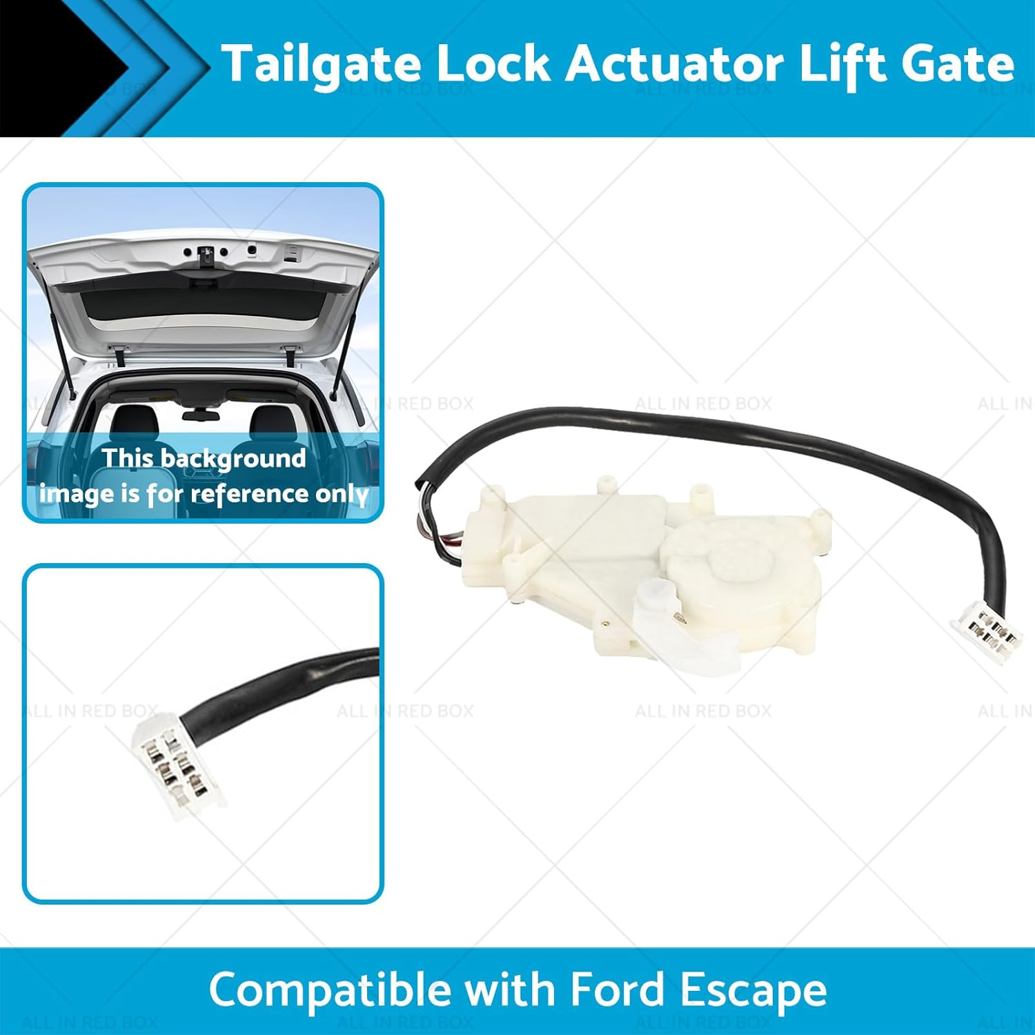 MAX COOL Tailgate Lock Actuator Suitable for Ford Escape Mazda Tribute 2000-2008 Engine Tailgate Door Latch Lock Actuator image number 3