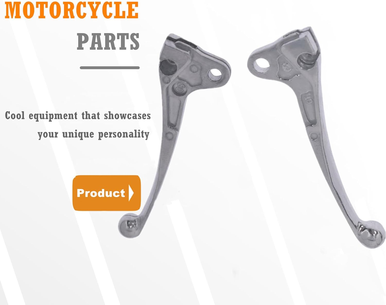 Brake Levers Handle 53175-044-010 53175-045-670 Replacement for Honda P50 PC50 Z50A CT70 image number 5