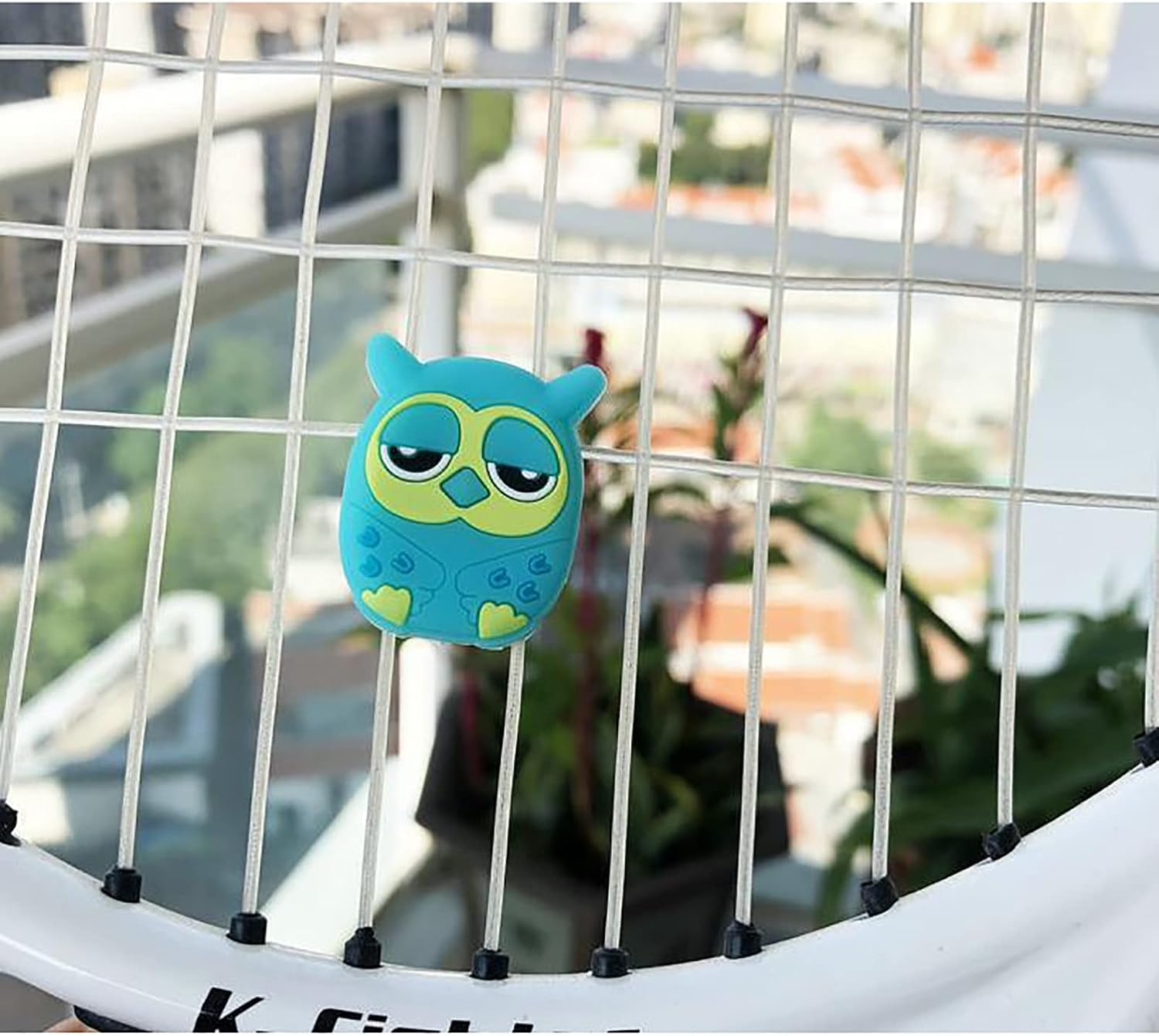 Tennis Racket Vibration Dampeners, Tennis Racket Shock Absorber, Colorful Tennis Accessories (6 Pcs Cute Animal Pattern) image number 5