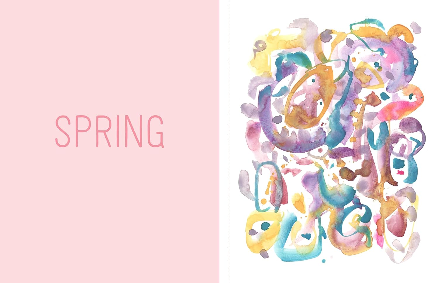 The Reverse Coloring Book&trade;: through the Seasons: the Book Has the Colors, You Make the Lines image number 4