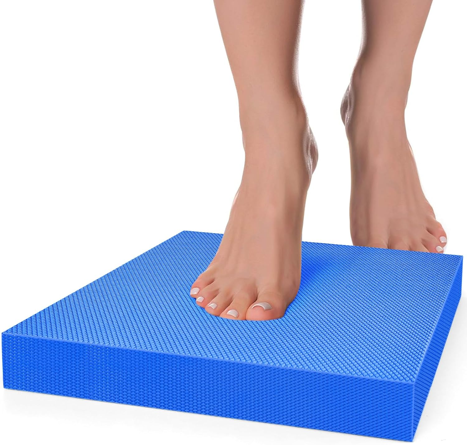 Balance Pad, Stability Trainer Pad,Exercise Mat for Workout,Non-Slip & Water-Resistant,Ultra-Soft TPE Foam Knee Cushion for Balance Training, Fitness, Physical Therapy,Yoga