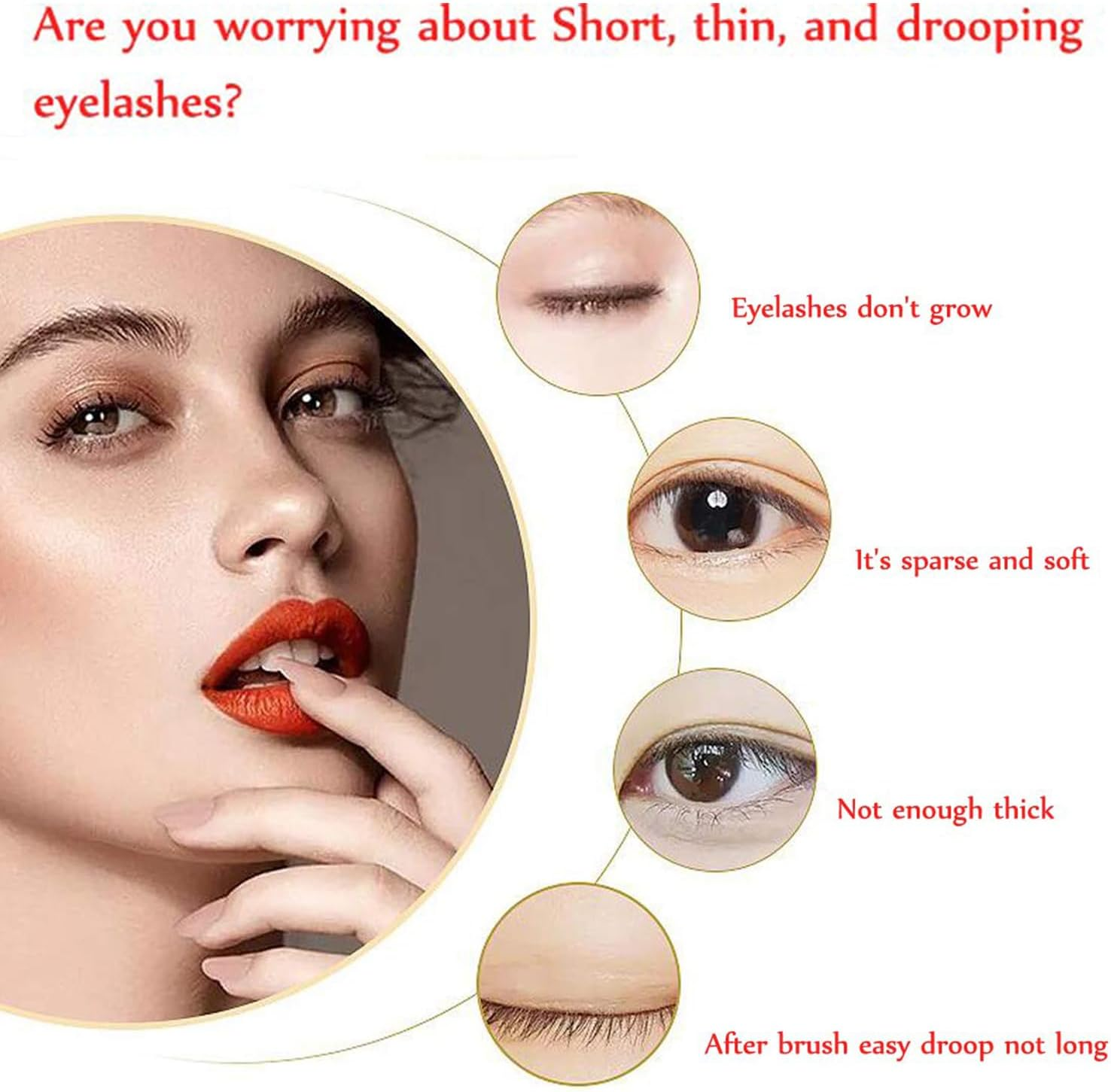 Mascara Wands Eyelash Brushes, 500 Pcs Multicolor Disposable Mascara Wands Eyelash Brush, Disposable Eyelash Mascara Brushes Wands, Eyebrow Brush Applicator Makeup Brush Tool (Crystal) image number 6