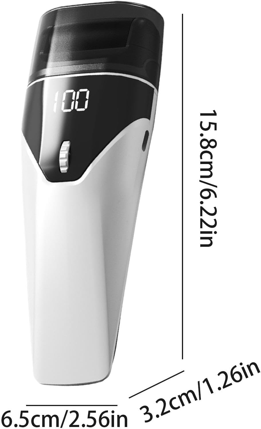 Electric Foot File, Adjustable Feet Rasp, Rough Skin Remover 15.8X6.5X3.2Cm/6.22X2.56X1.26 Inches Efficient and Powerful Foot Care for Father, Mother, Wife, Husband, Siblings image number 1