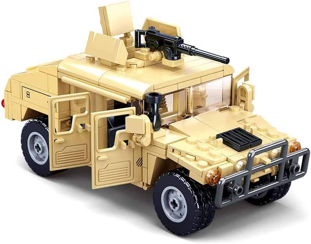 Sluban Hummer H2 Assault Vehicle Building Blocks Set (265 Piece Set)
