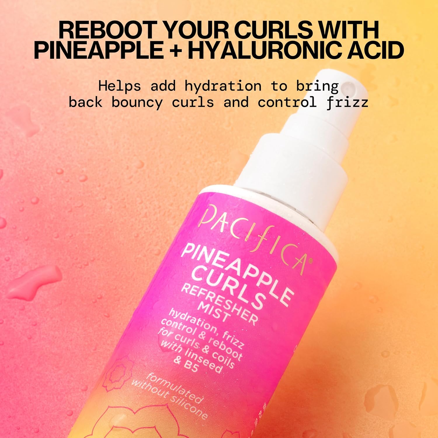 Pineapple Curls Refresher Mist image number 2