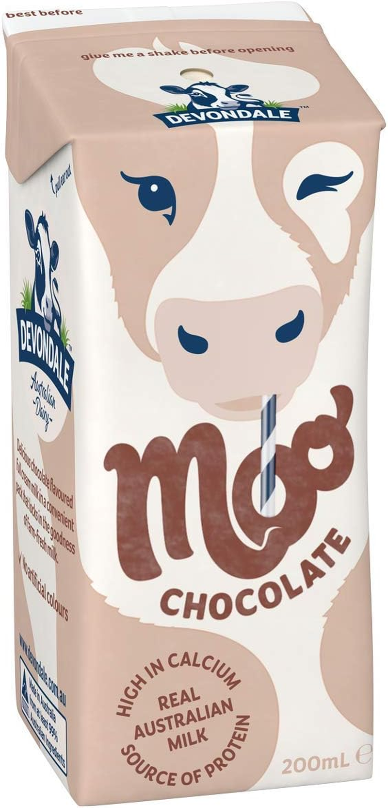 Devondale Moo Chocolate UHT Milk, 6X200Ml image number 6