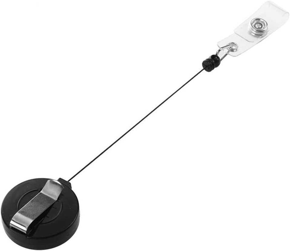 20 PCS Retractable Badge Holders,Id Badge Clip,Retractable Key Chain,Multifunctional Retractable ID Badge Name Tag Holder for Office Worker,Doctor Nurse,Teacher image number 5
