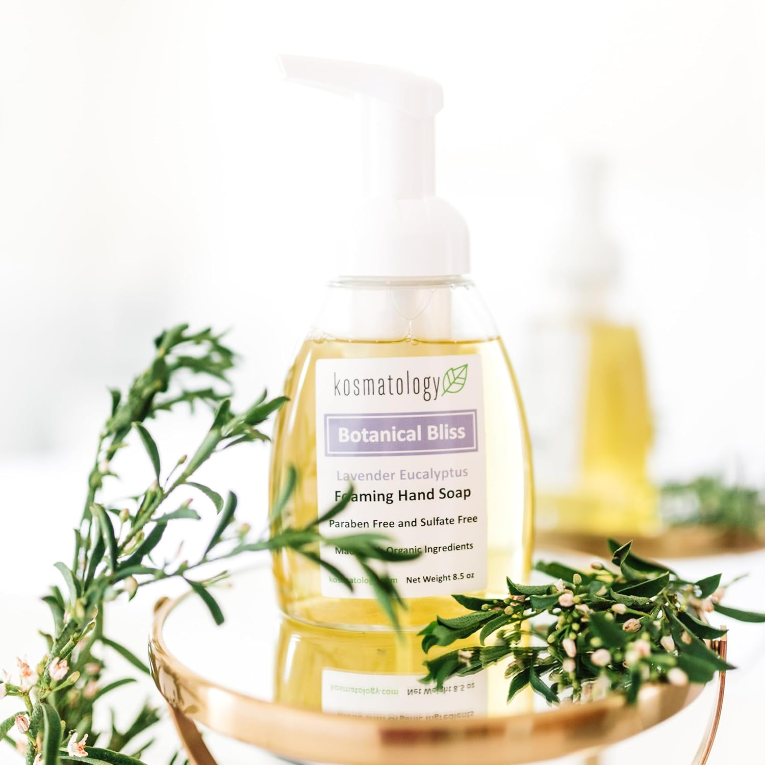 Kosmatology - Botanical Bliss Foaming Hand Soap Lavender Eucalyptus - 8.5 Oz. image number 6