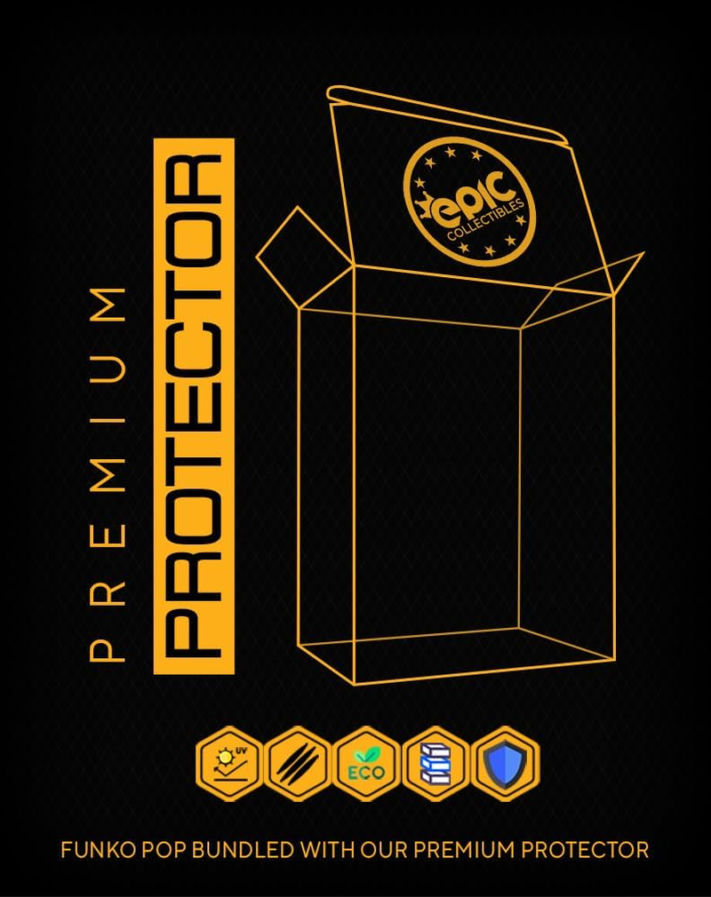 Pop Sports: Stephen Curry Golden State Warriors the Bay NBA Basketball Vinyl Figure Bundle with Compatible Funko Box Protector, EC51015 image number 1