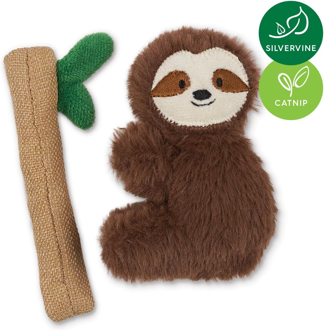 Kazoo Jungle Sloth Cat Toy