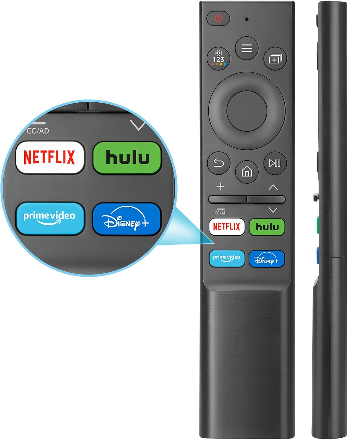 Universal Replacement Remote Control for Samsung Frame Solar Serif Crystal UHD Neo QLED OLED 4K 8K Smart Tvs,Compatible with BN59-01385B BN59-01385A BN59-01363A image number 1