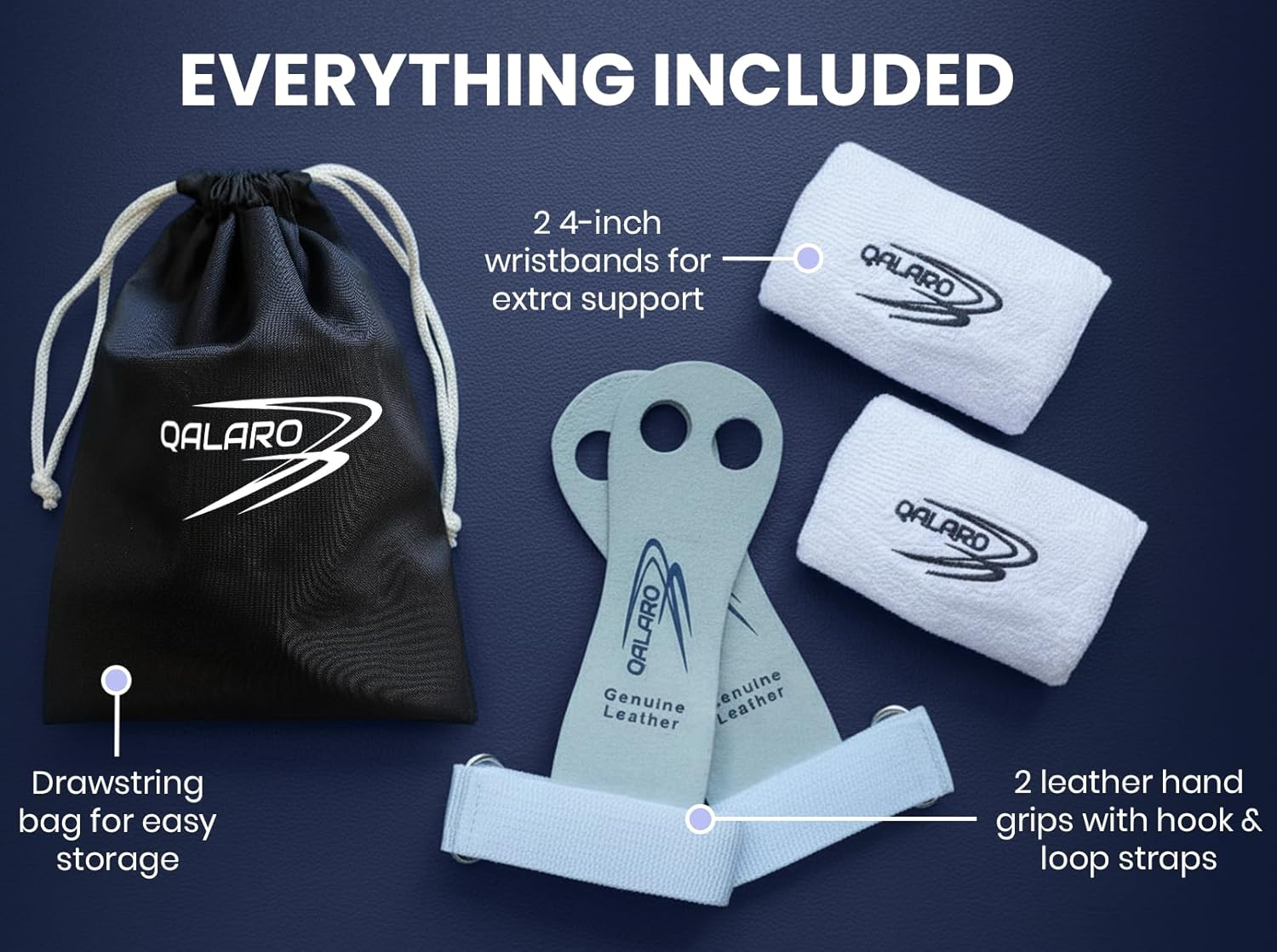 Palm Guards for Beginners | Bar Grips | Gymnastics Hand Grips with 4" Wristbands & Bag| Youth Bar Grips image number 1