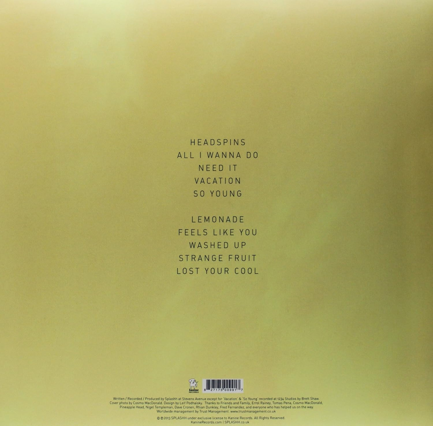 Comfort - Vinyl LP (FIRM SALE)