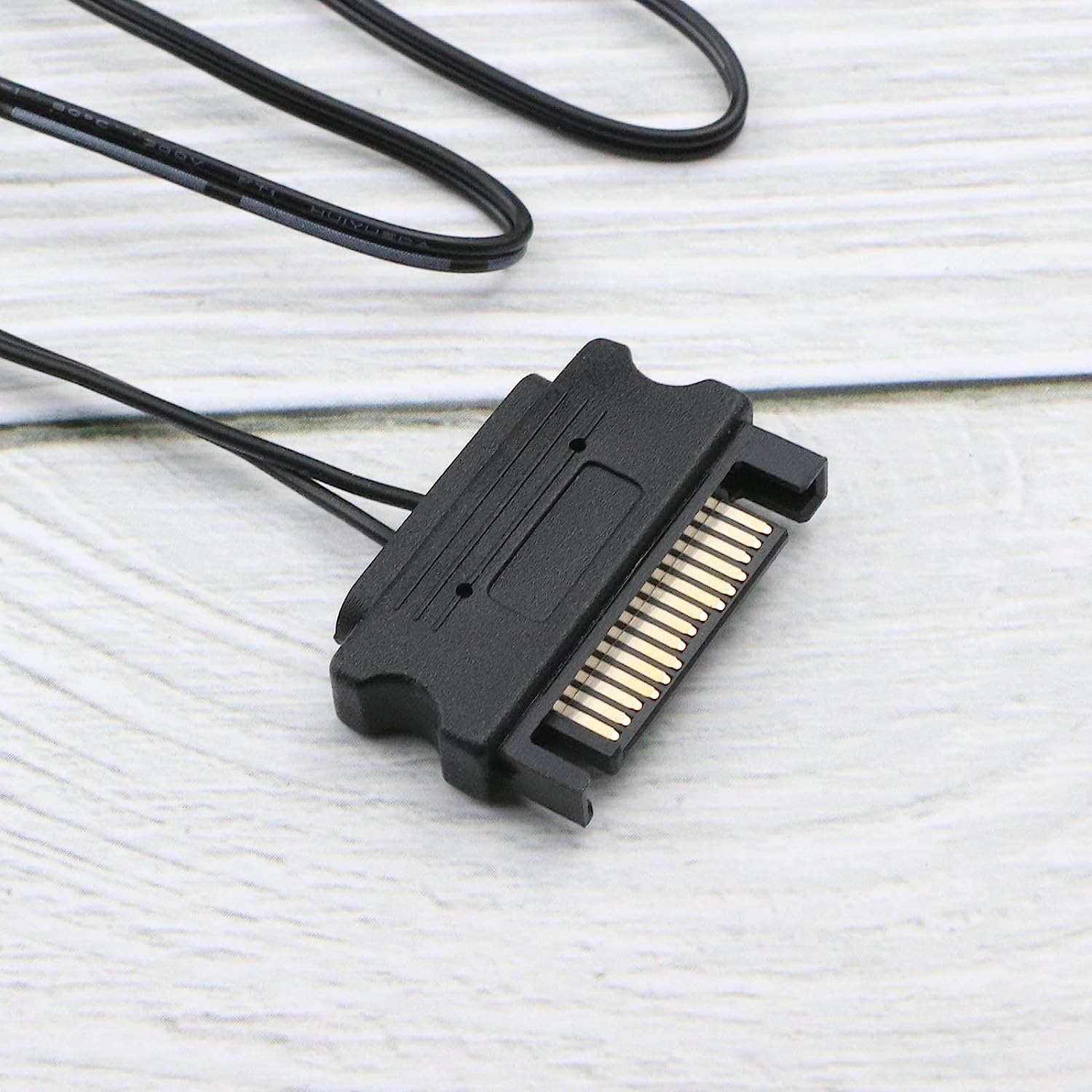 Ecsing ARGB Controller 5V 3 Pin SATA Power Supply Light Stripe Controller Cable for Chassis Fan Tube Lamp Plate Cooling Heat Sink Cooling Radiator image number 2