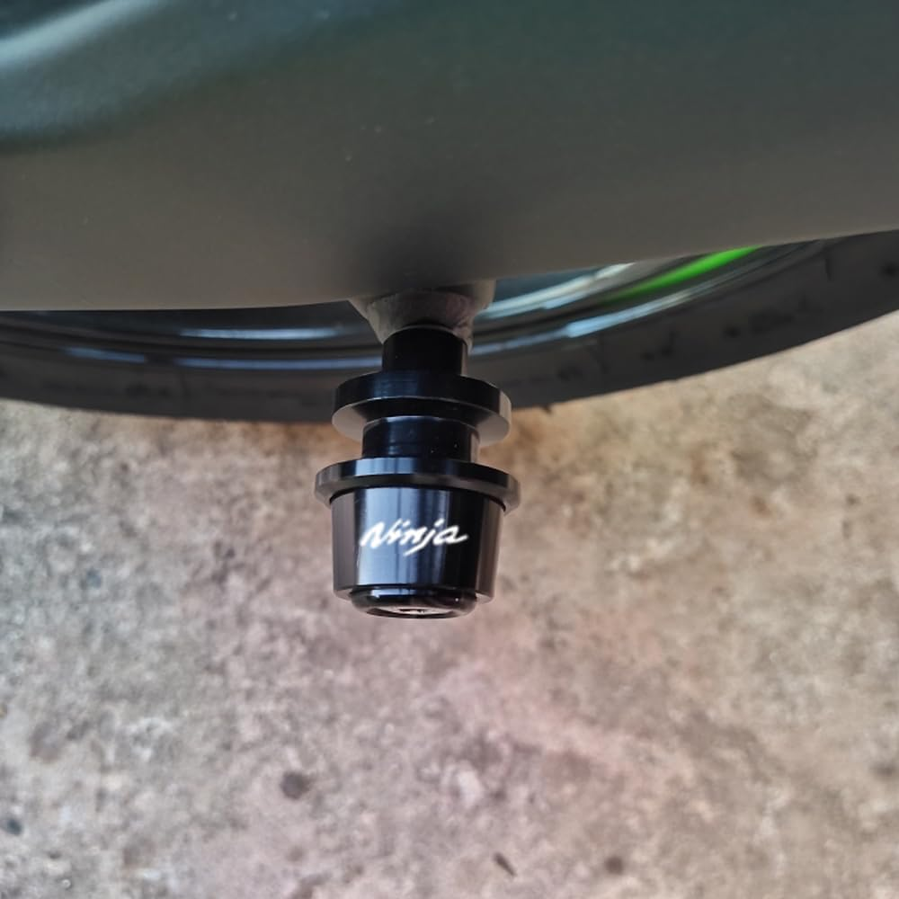 Compatible with Ninja 650 2025 Ninja 500 SE Ninja 400 NINJA 1000 SX 2017-2022 2023 2024 2025 ZX4RR ZX6R ZX-10R ZH2 CNC Motorcycle Swingarm Spool Slider Stand Screws image number 6