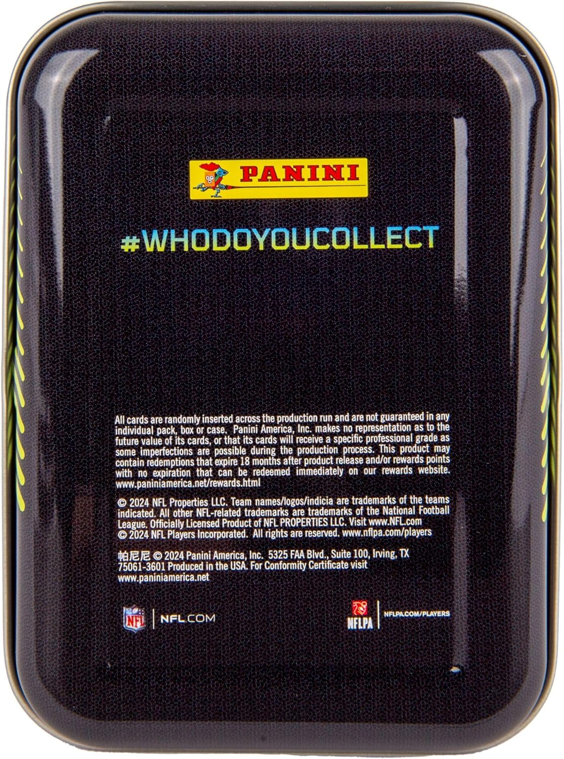 2024 Panini Donruss Football NFL Football Trading Cards Tin image number 3