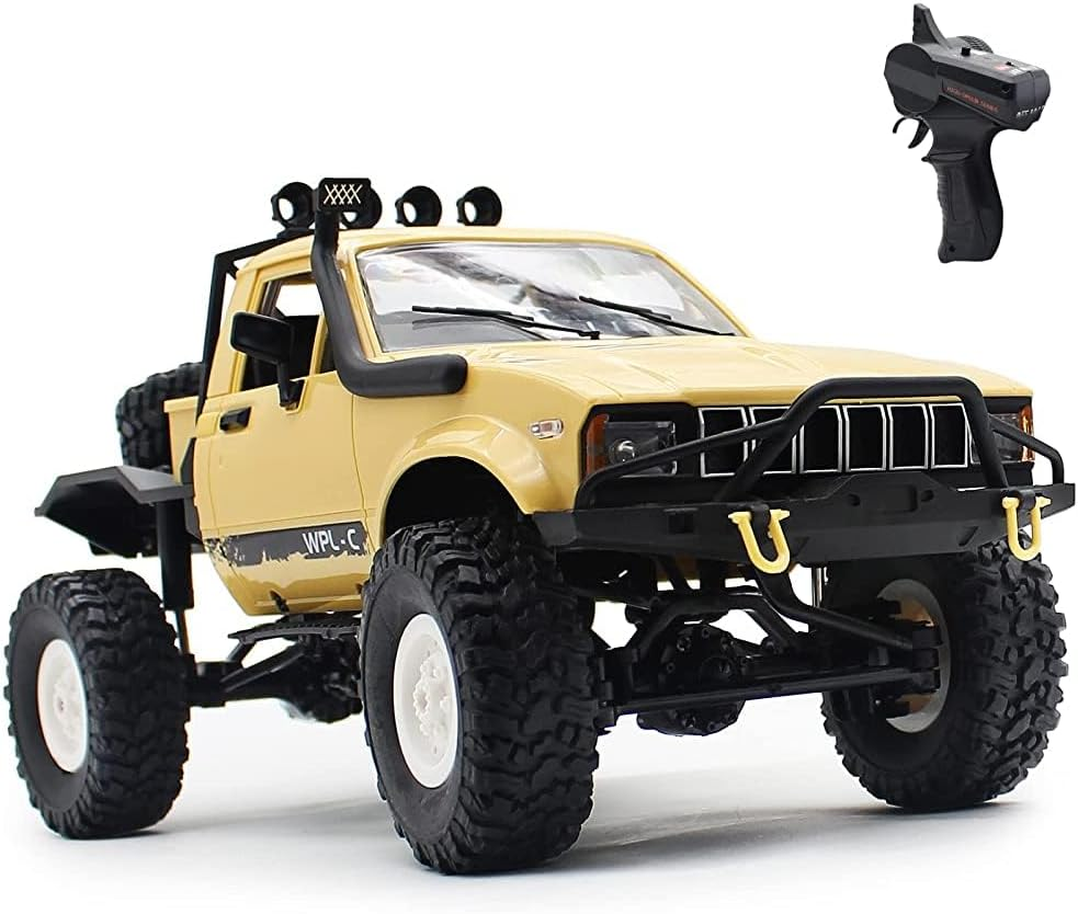 Mostop Remote Control Car Crawler 1/16 Scale Offroad RC Car Crawler for Kids, Throttle & Speed Control Full Scale Hobby Toy Remote Children Car image number 1