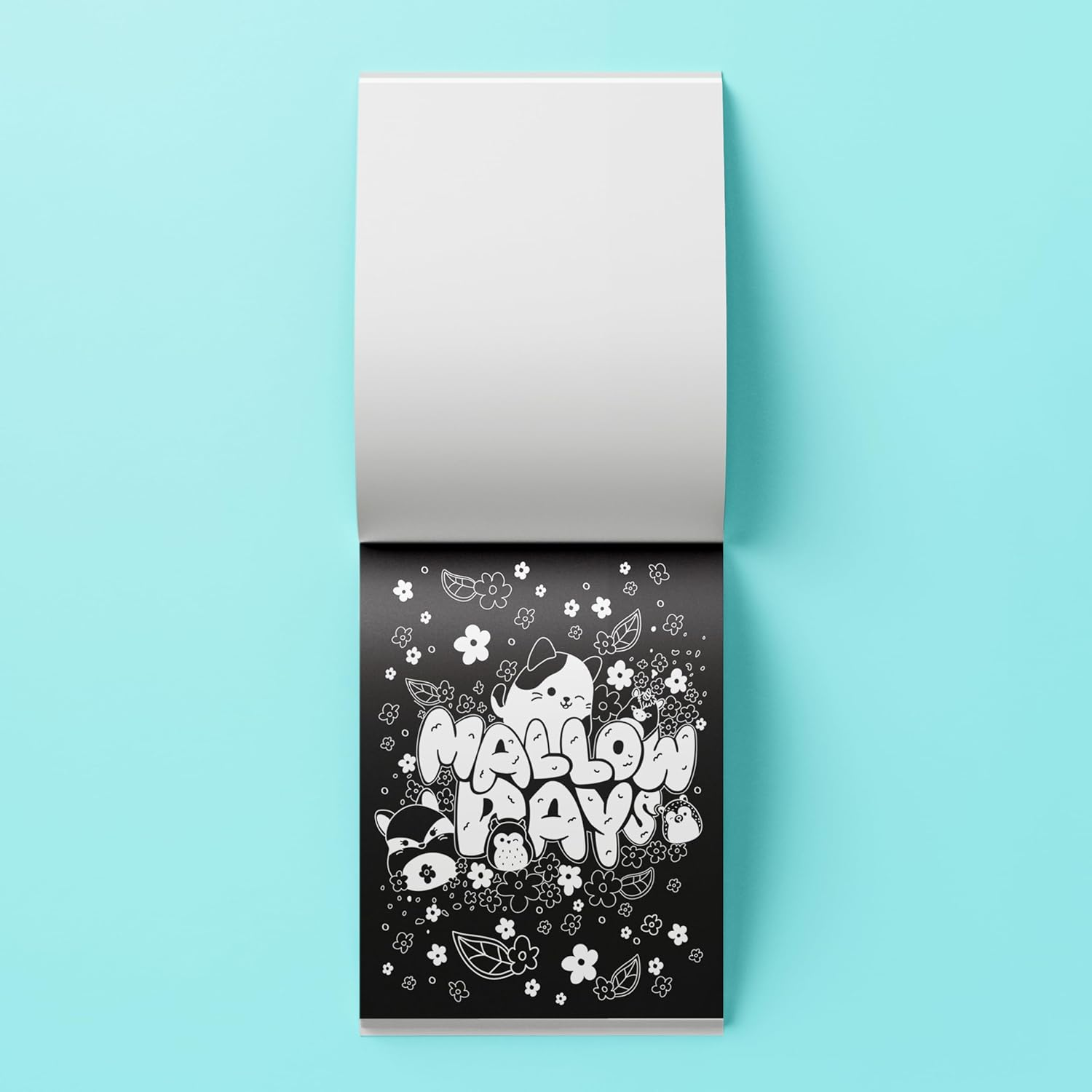 Kaleidoscope Colouring Kit Squishmallows - 64-Page Activity Book with 6 Markers and 50+ Stickers image number 5